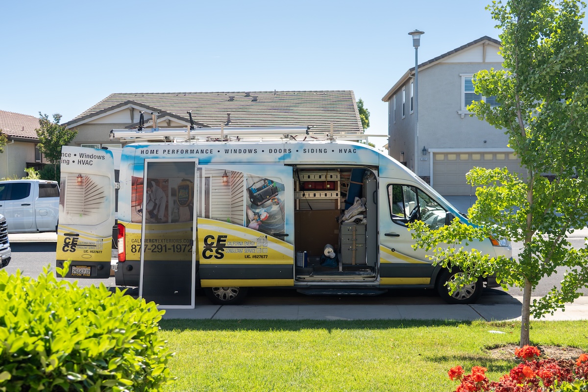 CECS service van on site