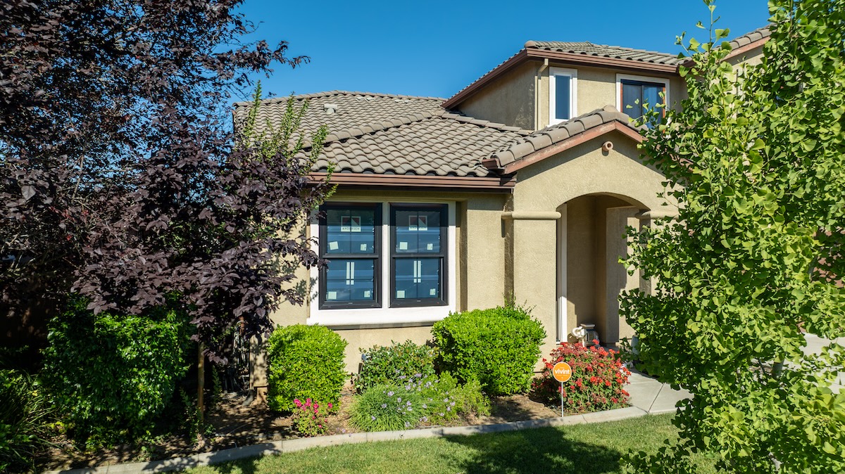 Elk Grove home new windows